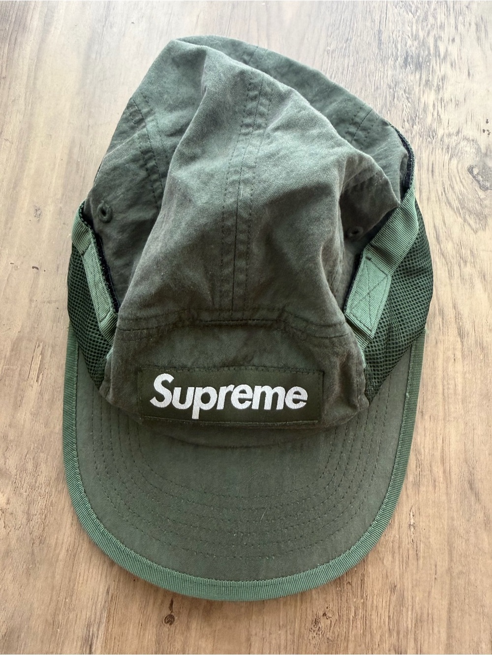 Supreme Olive Green  5-Panel Cap Hat
